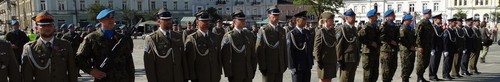 kielce wiadomości Żołnierze świętowali na Placu Wolności (zdjęcia,video)