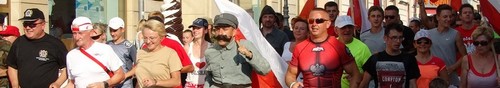 kielce wiadomości Biegacze uczcili wkroczenie Kadrówki (zdjęcia,video)