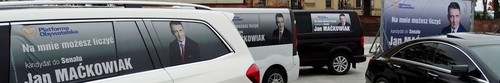 kielce wiadomości Mandaty za wyborczą reklamę marszałka Maćkowiaka (zdjęcia) 