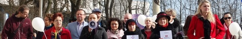 kielce wiadomości Maszerowali, aby pokazać swój sprzeciw wobec przemocy (zdjęcia