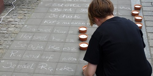 kielce wiadomości Uczcili ofiary pogromu w Kielcach (ZDJĘCIA,WIDEO) 