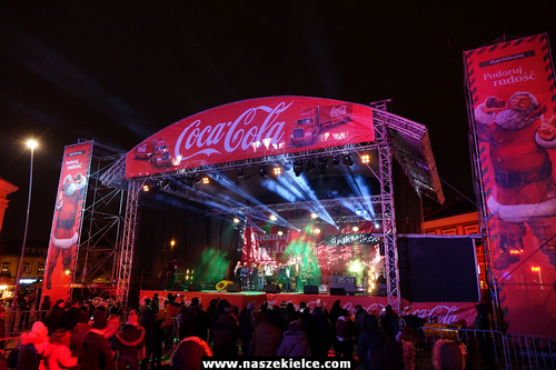 kielce wiadomości Coca Cola opanowała kielecki Rynek (ZDJĘCIA,WIDEO) 