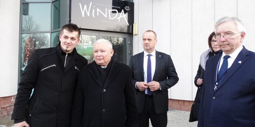 kielce wiadomości Jarosław Kaczyński odwiedził Kielce (ZDJĘCIA)