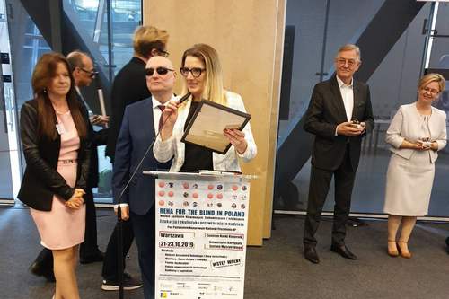 kielce wiadomości Kielecka radna nagrodzona przez niewidomych 
