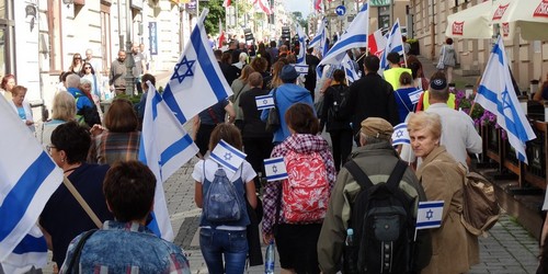 kielce wiadomości Marsz i Koncert Życia i Poparcia dla Izraela w Kielcach (ZDJĘC