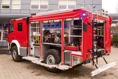 kielce wiadomości Nowy wóz ratowniczy za prawie milion dla strażaków z Wolicy 