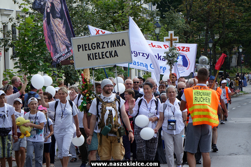 kielce wiadomości Pielgrzymi dotarli do Kielc (ZDJĘCIA,WIDEO) 