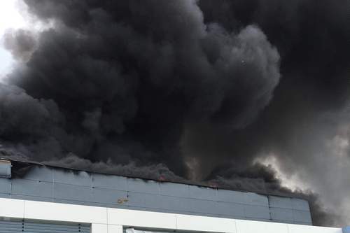 kielce wiadomości Milionowe straty po pożarze hali