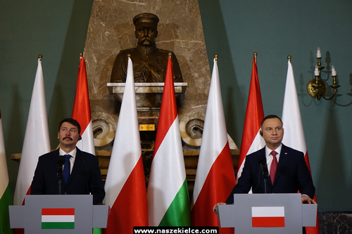 kielce wiadomości Do Kielc przyjechali prezydenci Polski i Węgier (ZDJĘCIA,WIDEO) 