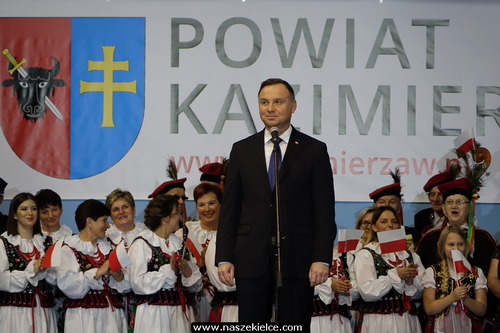 kielce wiadomości Prezydent Andrzej Duda odwiedził Kazimierzę Wielką (ZDJĘCIA) 